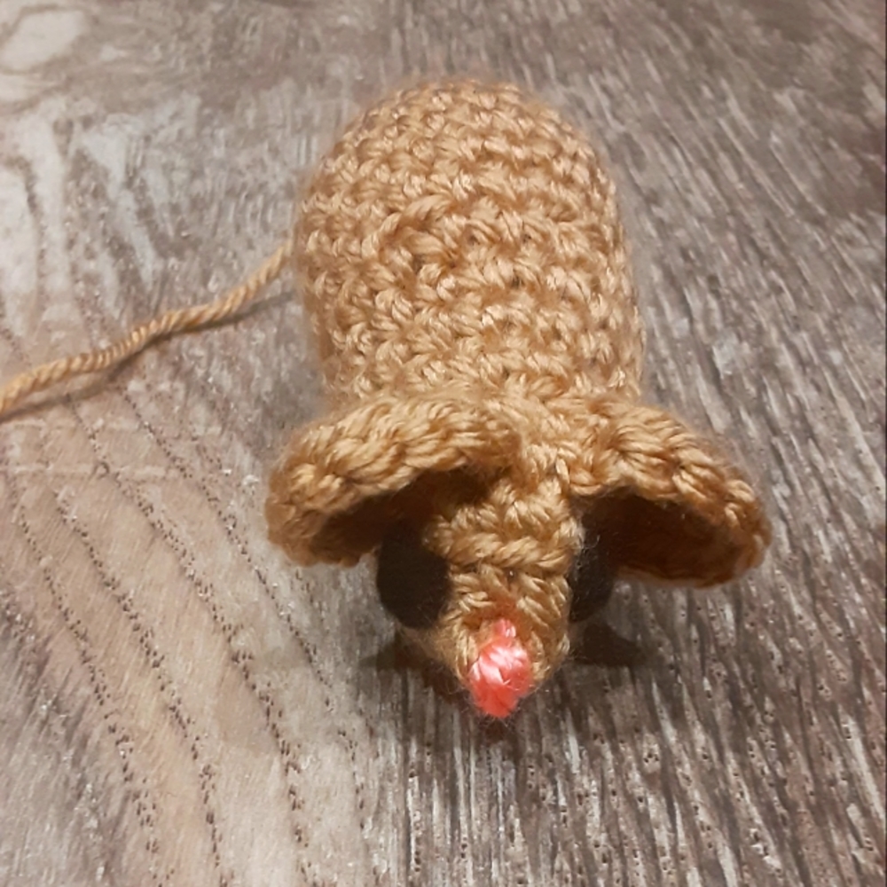 Handmade Catnip Mouse Toy